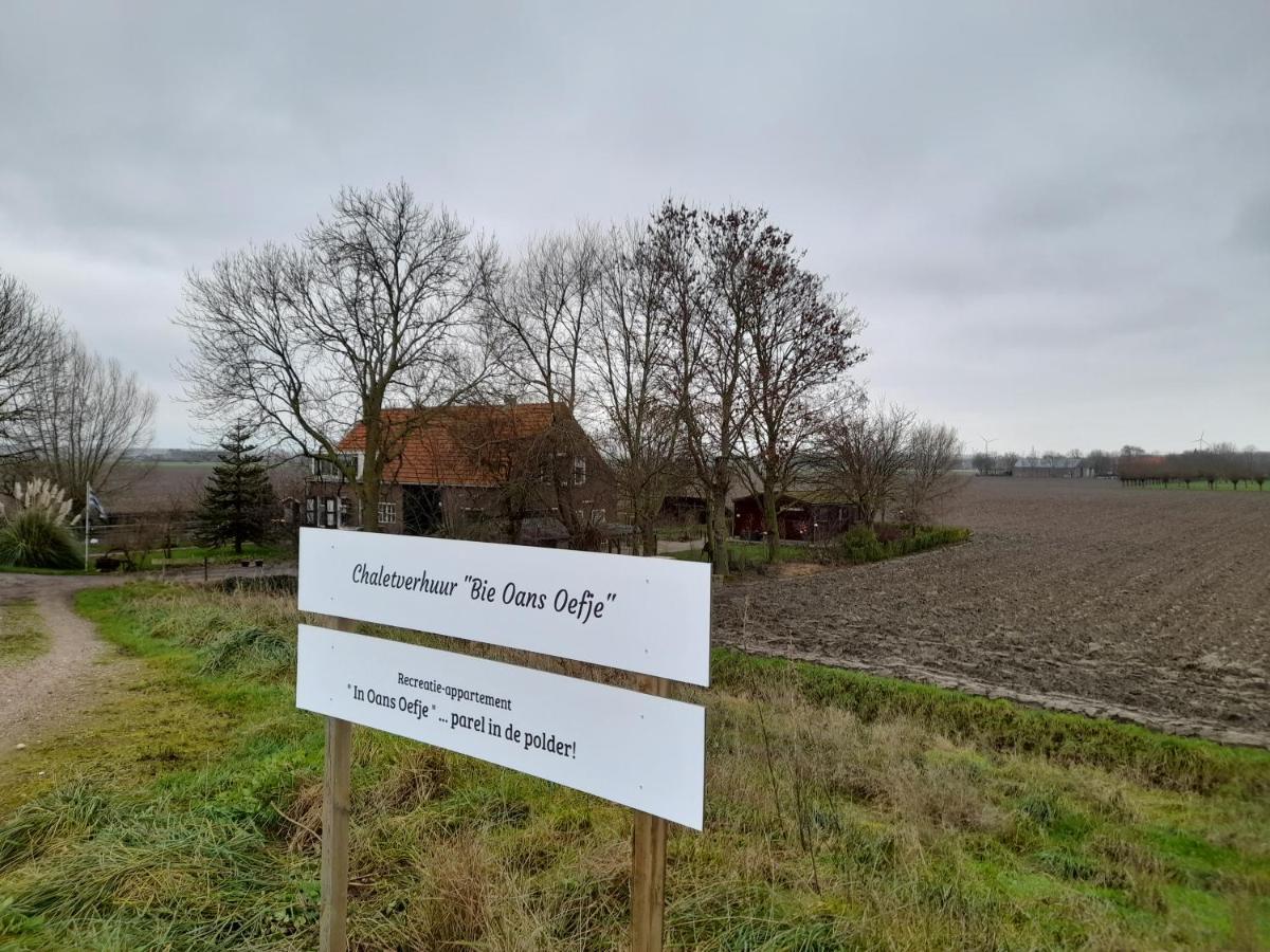 “In Oans Oefje” Parel In De Polder! Lewedorp Exterior foto